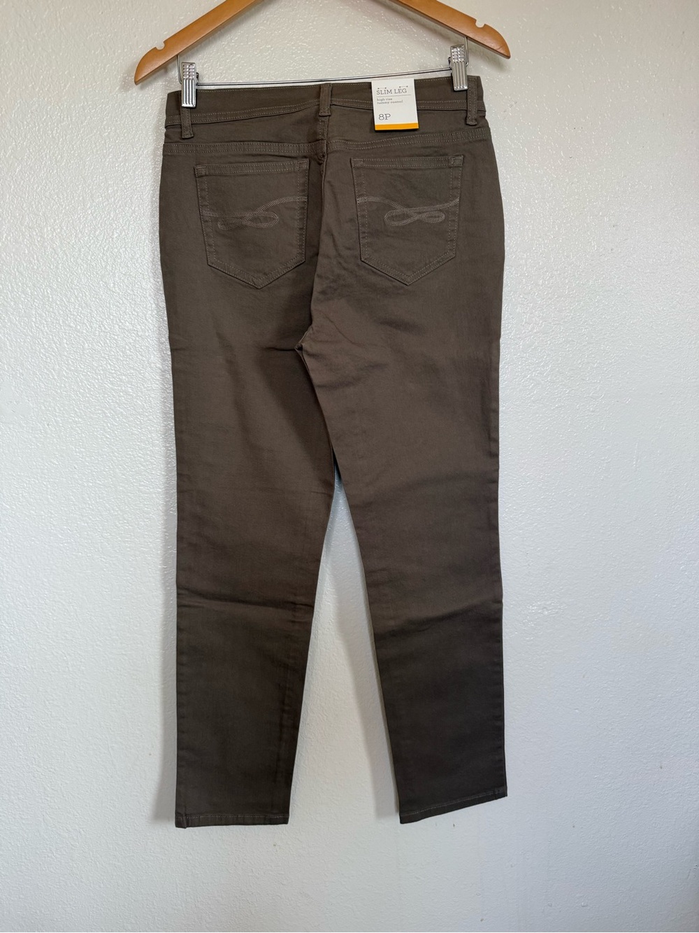 Style & Co. Women’s Slim Leg Jeans - Taupe Brown - Picture 9 of 14